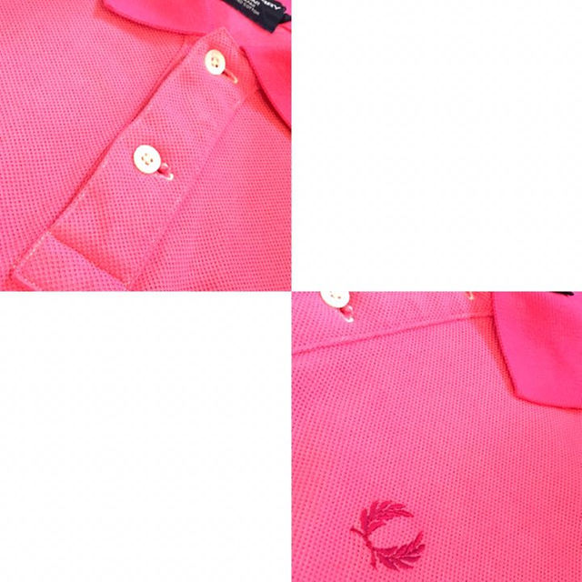 FRED PERRY(フレッドペリー)のFRED PERRY★ポロシャツ★鹿の子★フレッドペリー★ピンク メンズのトップス(ポロシャツ)の商品写真