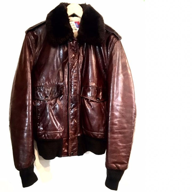 schott☆本革レザージャケット☆70'sVINTAGE☆USA製☆ショット 全日本