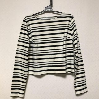 マウジー(moussy)のmoussy ボーダートップス(カットソー(長袖/七分))