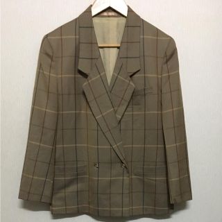 バーバリー(BURBERRY)のバーバリー ジャケット ヴィンテージ Burberry ダブル 金ボタン 希少(テーラードジャケット)