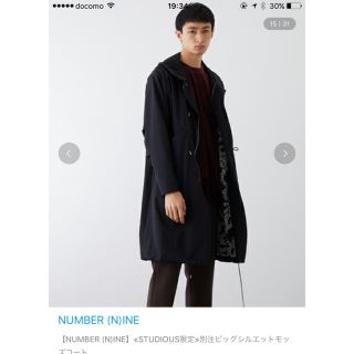 ナンバーナイン(NUMBER (N)INE)のNUMBER NINE モッズコート(モッズコート)