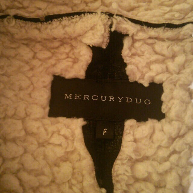 MERCURYDUO(マーキュリーデュオ)のマーキュリーデュオ ムートン ジャケット レディースのジャケット/アウター(ムートンコート)の商品写真