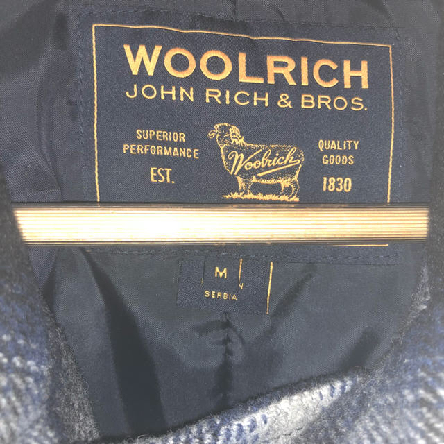 WOOLRICH(ウールリッチ)のジョニーデップ着用 Pコート  同型同色同ブランド メンズのジャケット/アウター(ピーコート)の商品写真