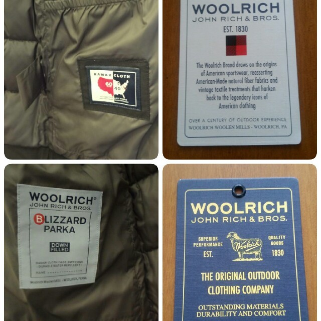 WOOLRICH(ウールリッチ)の値下げ！新品　ウールリッチ　ダウンコート　XS レディースのジャケット/アウター(ダウンコート)の商品写真