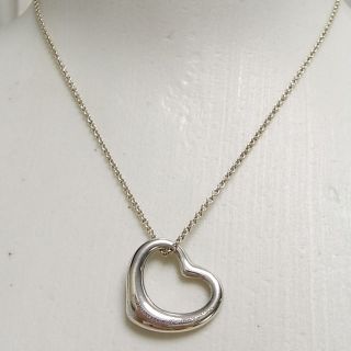 Tiffany & Co. - 本物正規ティファニー オープンハートネックレスの ...