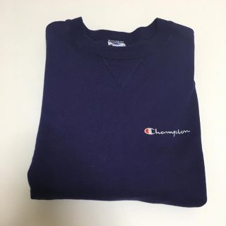 チャンピオン(Champion)のchampion スウェット トレーナー 古着 パープル(スウェット)