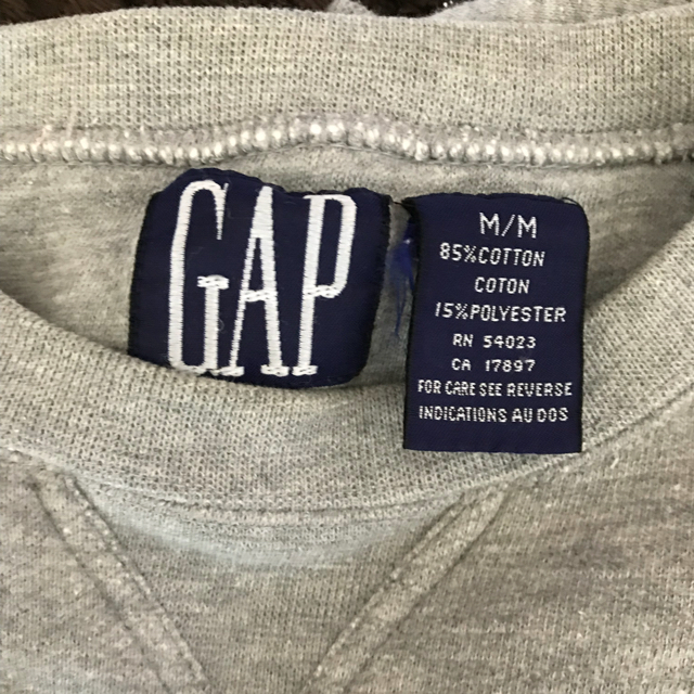 GAP(ギャップ)の90s オールドGAP ロゴスウェット メンズのトップス(スウェット)の商品写真