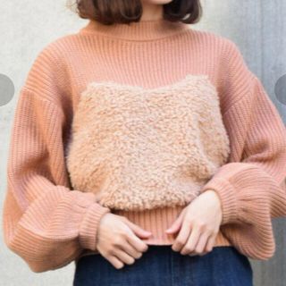 ダブルクローゼット(w closet)のなお様4日までお取り置き ニット トートバック(ニット/セーター)