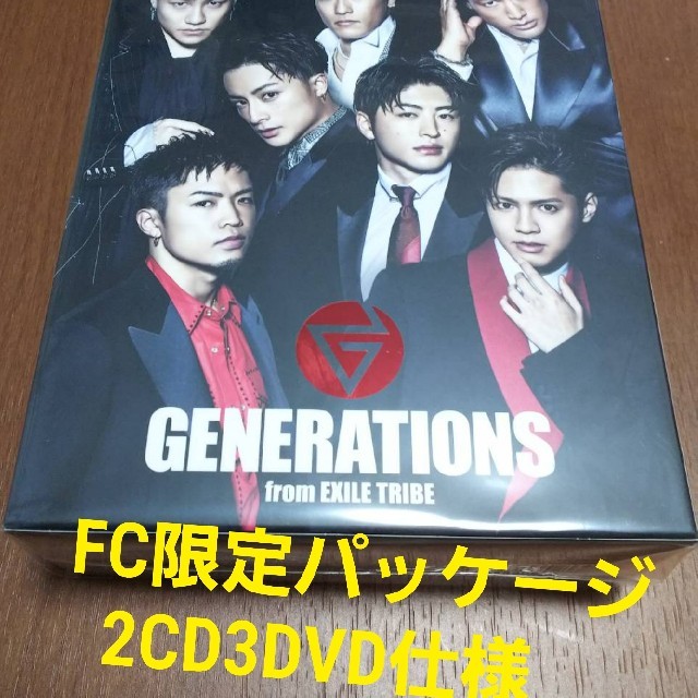 BEST GENERATION
EX-family 初限定 2CD+3DVD