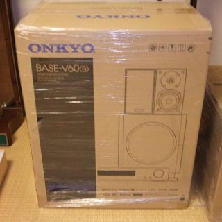 オンキョー(ONKYO)の新品 ハイレゾ対応 2.1chホームシアター ONKYO BASE-V60B(スピーカー)