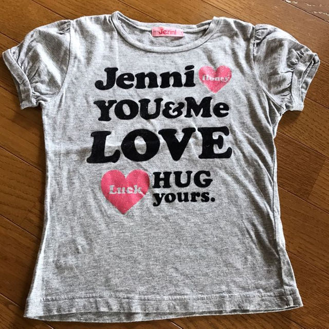 JENNI(ジェニィ)のゆこたん様 JENNI 140グレーロゴTシャツ キッズ/ベビー/マタニティのキッズ服女の子用(90cm~)(その他)の商品写真