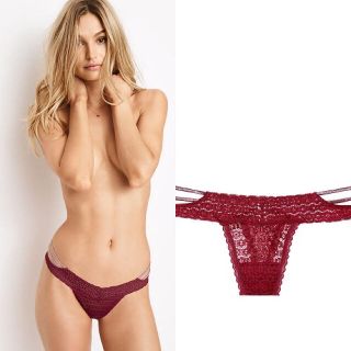 ヴィクトリアズシークレット(Victoria's Secret)の新品米国Victoria'ssecretセクシー TバックSレッド(ショーツ)