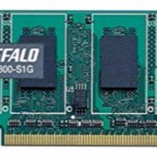 バッファロー(Buffalo)のD2/N800-S1G PC2-6400（DDR2-800）対応 200Pin用(PCパーツ)