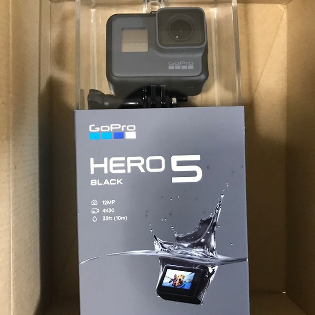 未使用　GoPro HERO5 BLACK CHDHX-502　送料無料　保証書スマホ/家電/カメラ