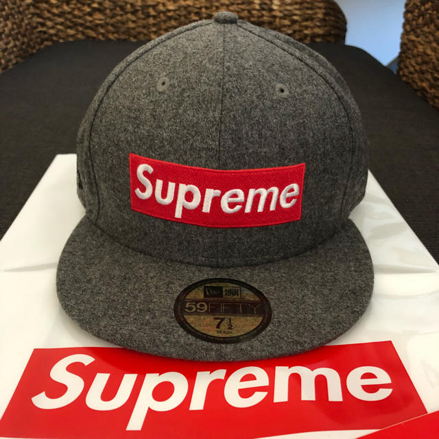 希少 美品 supreme キャップ ロロピアーナ グレー | フリマアプリ ラクマ