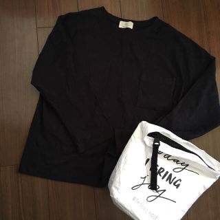 ビューティアンドユースユナイテッドアローズ(BEAUTY&YOUTH UNITED ARROWS)のポケット付き ローショルダー(カットソー(長袖/七分))