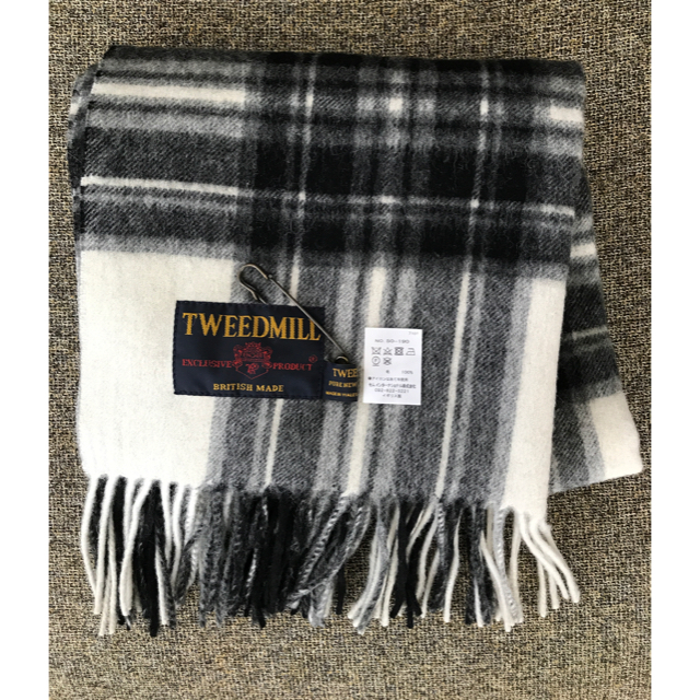 TWEEDMILL(ツイードミル)のTWEED MILL☺︎チェックストール マフラー レディースのファッション小物(マフラー/ショール)の商品写真