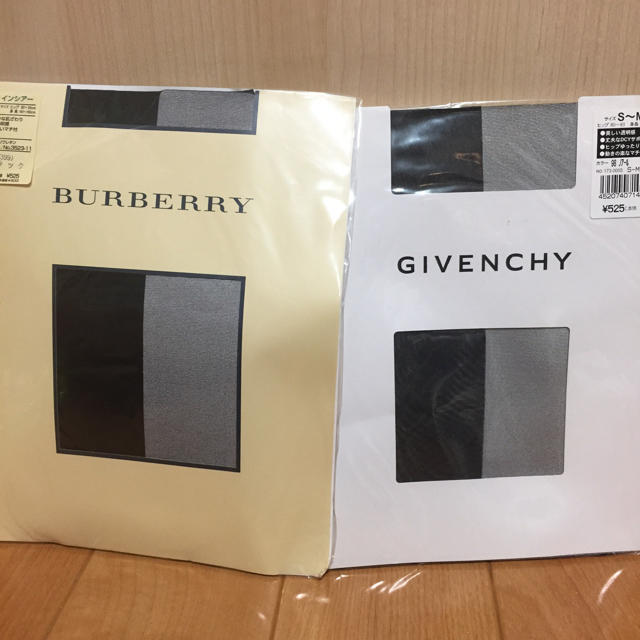 GIVENCHY(ジバンシィ)の【新品未使用】ジバンシー黒ストッキング5足入 レディースのレッグウェア(タイツ/ストッキング)の商品写真