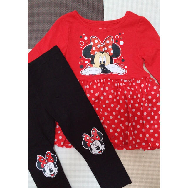 【SALE】ミニーマウス キッズ/ベビー/マタニティのキッズ服女の子用(90cm~)(ワンピース)の商品写真