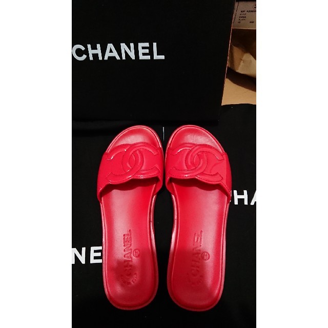 CHANEL　サンダル37