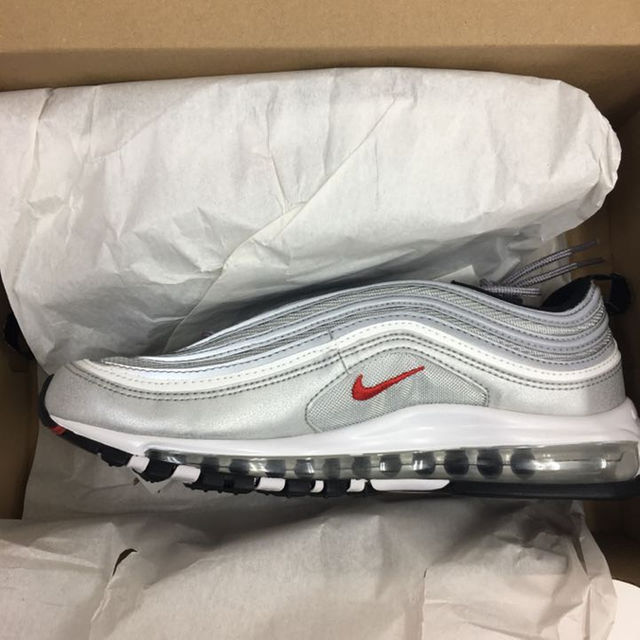 NIKE(ナイキ)の27.5cm NIKE AIR MAX97 OG METALLIC SILVER メンズの靴/シューズ(スニーカー)の商品写真