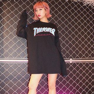 ジュエティ(jouetie)の🔺新品未使用 THRASHERライン L/S TEE(トレーナー/スウェット)