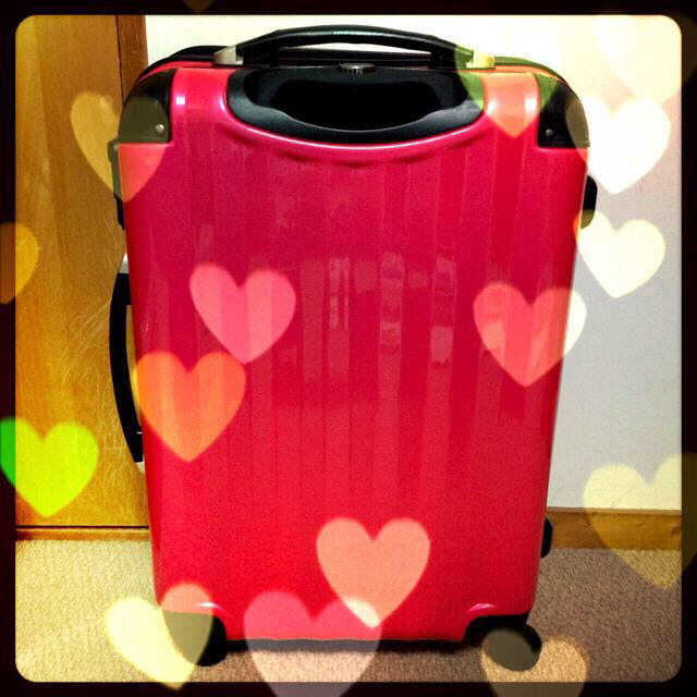 キャリーバッグ♡ピンク♡旅行 レディースのバッグ(スーツケース/キャリーバッグ)の商品写真