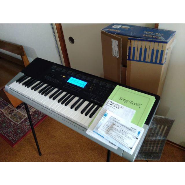 CASIO(カシオ)のカシオ  61鍵 ベーシックキーボード CTK-4400 (スタンド付) 楽器の鍵盤楽器(キーボード/シンセサイザー)の商品写真