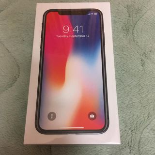 iPhone - iPhone X 256GB シャッター音無し 海外版 SIMフリー 未開封品