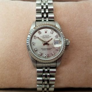 ロレックス(ROLEX)の★N.CLUB様専用①★ROLEXレディスデイトジャスト10P(腕時計)