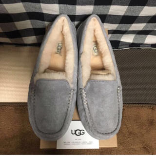 アグ(UGG)の♡A.様専用！！【新品】UGG アンスレー モカシン（ライトグレー:約24㎝）(スリッポン/モカシン)