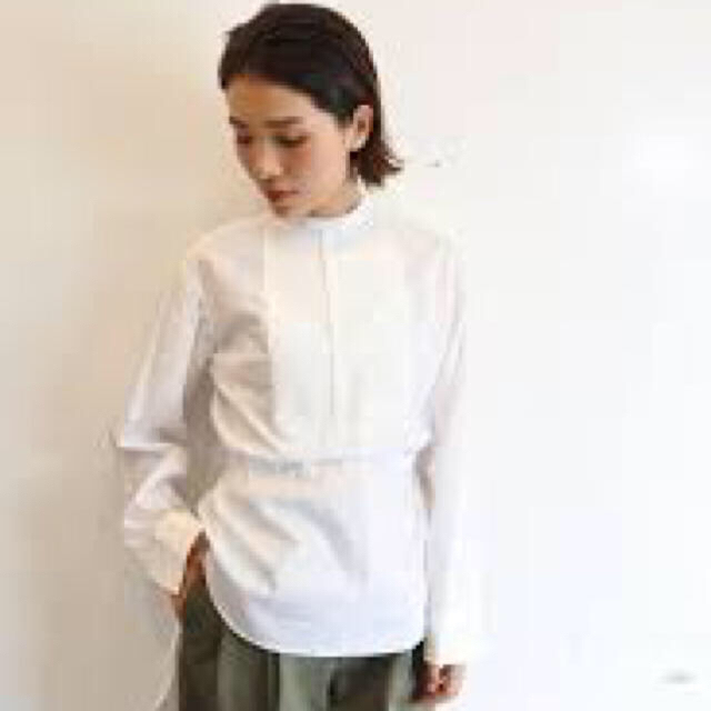 PHEENY(フィーニー)のPHEENY Cotton Silk bosom dress shirt 新品 レディースのトップス(シャツ/ブラウス(長袖/七分))の商品写真