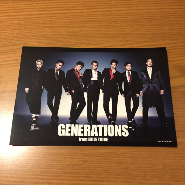 GENERATIONS(ジェネレーションズ)のゆぴ様専用 generations ポストカードのみ エンタメ/ホビーのタレントグッズ(アイドルグッズ)の商品写真