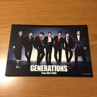 ジェネレーションズ(GENERATIONS)のゆぴ様専用 generations ポストカードのみ(アイドルグッズ)