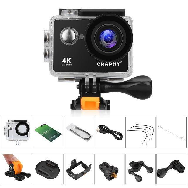 大人気！アクションカメラ4K　gopro スマホ/家電/カメラのカメラ(ビデオカメラ)の商品写真