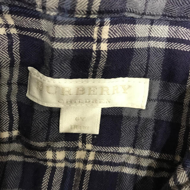 BURBERRY(バーバリー)のバーバリー チェックシャツ 秋〜春まで♡ キッズ/ベビー/マタニティのキッズ服男の子用(90cm~)(Tシャツ/カットソー)の商品写真