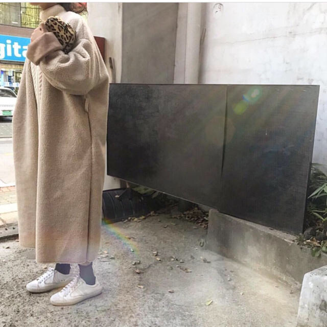 特上美品 f.dom ロングボアコート todayful好きな方 - 通販