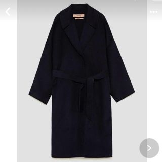 ザラ(ZARA)の美品☆ZARA☆ベルト付きロングコート(ロングコート)