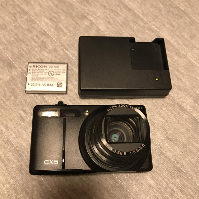 RICOH(リコー)のリコー CX5ジャンク スマホ/家電/カメラのカメラ(コンパクトデジタルカメラ)の商品写真