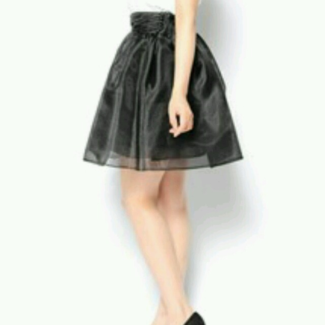 SNIDEL(スナイデル)のsnidel☆オーガンジーフレアスカート レディースのスカート(ミニスカート)の商品写真