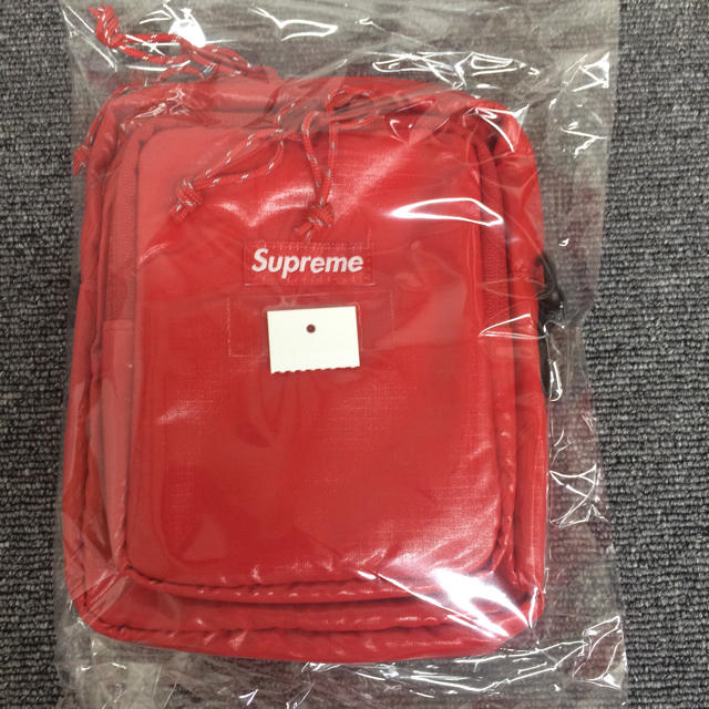 supreme ショルダーバッグ small shoulder bag red