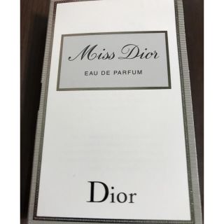 ディオール(Dior)のmiss dior 香水 試供品(香水(女性用))