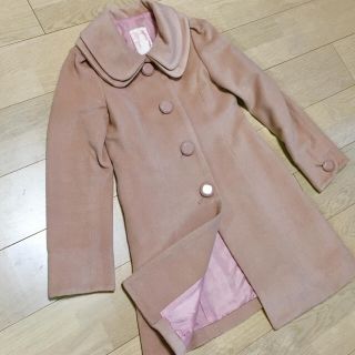 ウィルセレクション(WILLSELECTION)のWILLCELECTION ウィルセレクション ロングコート  ピンク リボン(ロングコート)