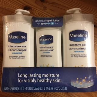 ヴァセリン(Vaseline)のヴァセリン ボディローション 3本セット(ボディローション/ミルク)