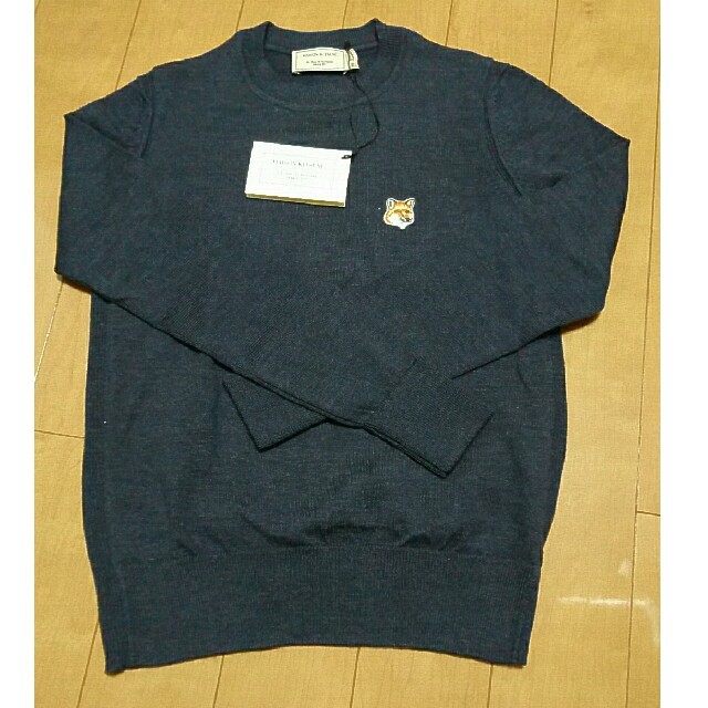 MAISON KITSUNE'(メゾンキツネ)の新品＊MAISON KITSUNE メリノウールニット レディースのトップス(ニット/セーター)の商品写真