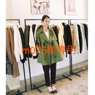 ビューティアンドユースユナイテッドアローズ(BEAUTY&YOUTH UNITED ARROWS)のm075様専用☺︎CLANEショートトレンチコート(トレンチコート)