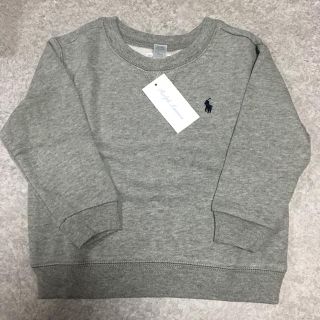 ラルフローレン(Ralph Lauren)のラルフローレン  裏起毛 トレーナー 90cm 新品タグ付き(Tシャツ/カットソー)