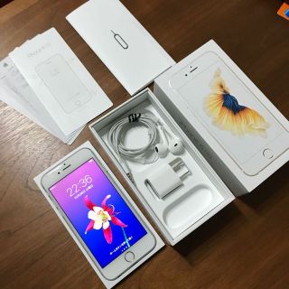 アップル(Apple)のiPhone6s 64GB SIMフリー, 正規新品バッテリー(スマートフォン本体)