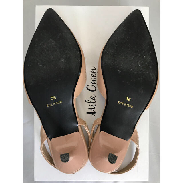 Mila Owen(ミラオーウェン)のMila Owen バックストラップシューズ レディースの靴/シューズ(ハイヒール/パンプス)の商品写真