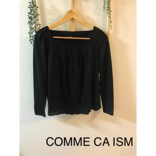 コムサイズム(COMME CA ISM)の☆COMME CA ISM☆フロントプリーツカットソー(カットソー(長袖/七分))